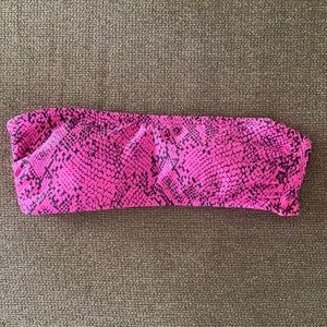 Strapless bikini top